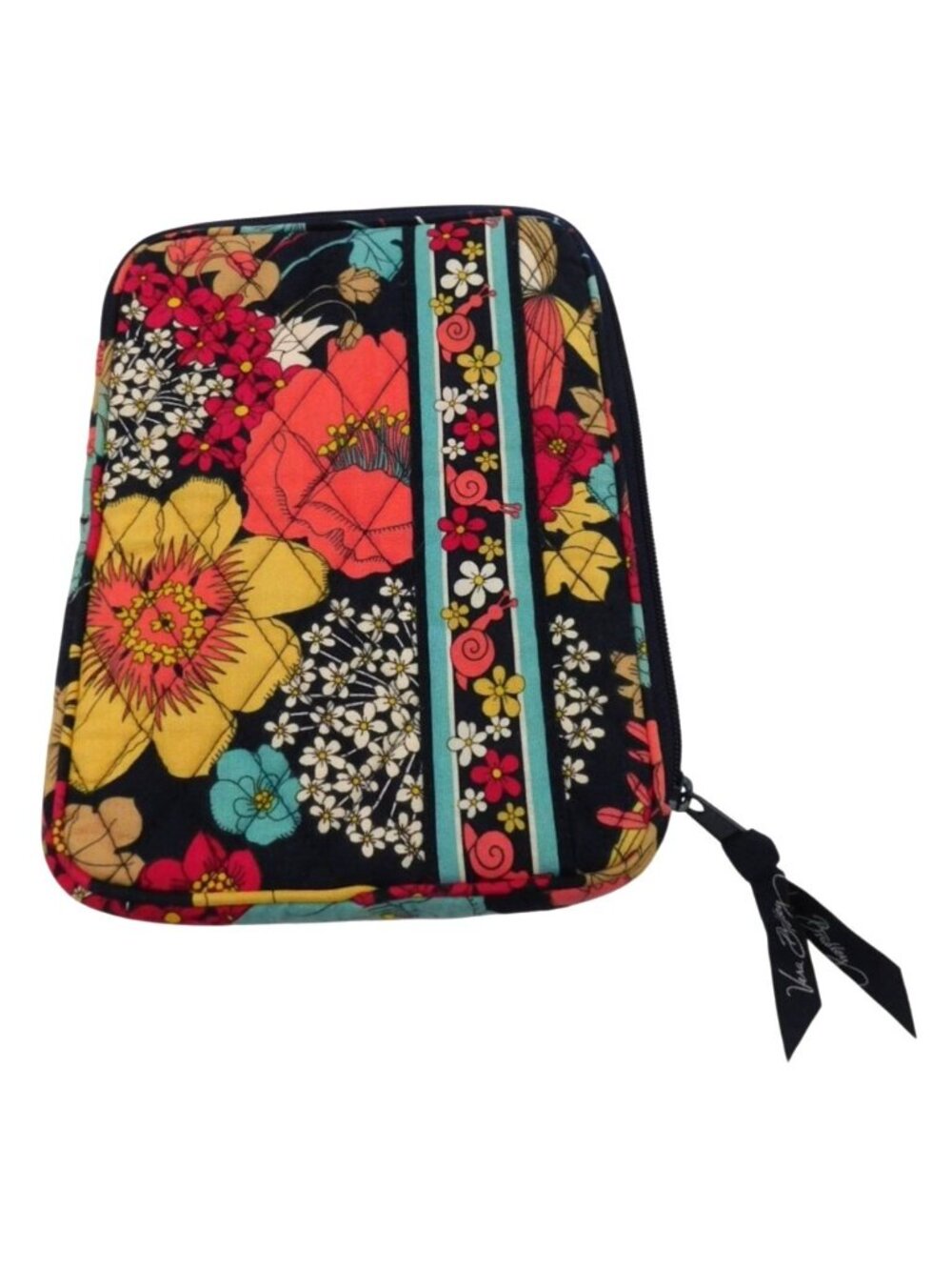 Vera Bradley Happy Snails Tablet Sleeve iPad Mini eReader Case Floral Zip 8" 6"